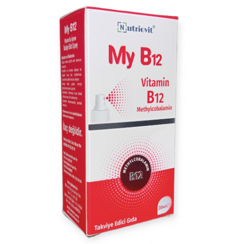 My B12 Metilkobalamin İçeren Sprey