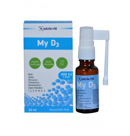 Nutriovit My D3 vitamini