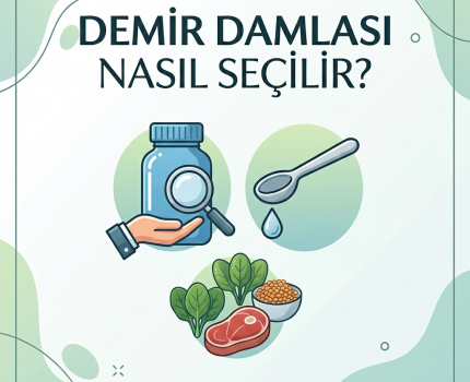 Demir Damlası Nasıl Seçilir? Parabensiz,Demir Rehberi | Nutriovit
