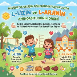 Büyüme ve Gelişim Dönemindeki Çocuklarda L-Lizin ve L-Arjinin Aminoasitlerinin Önemi